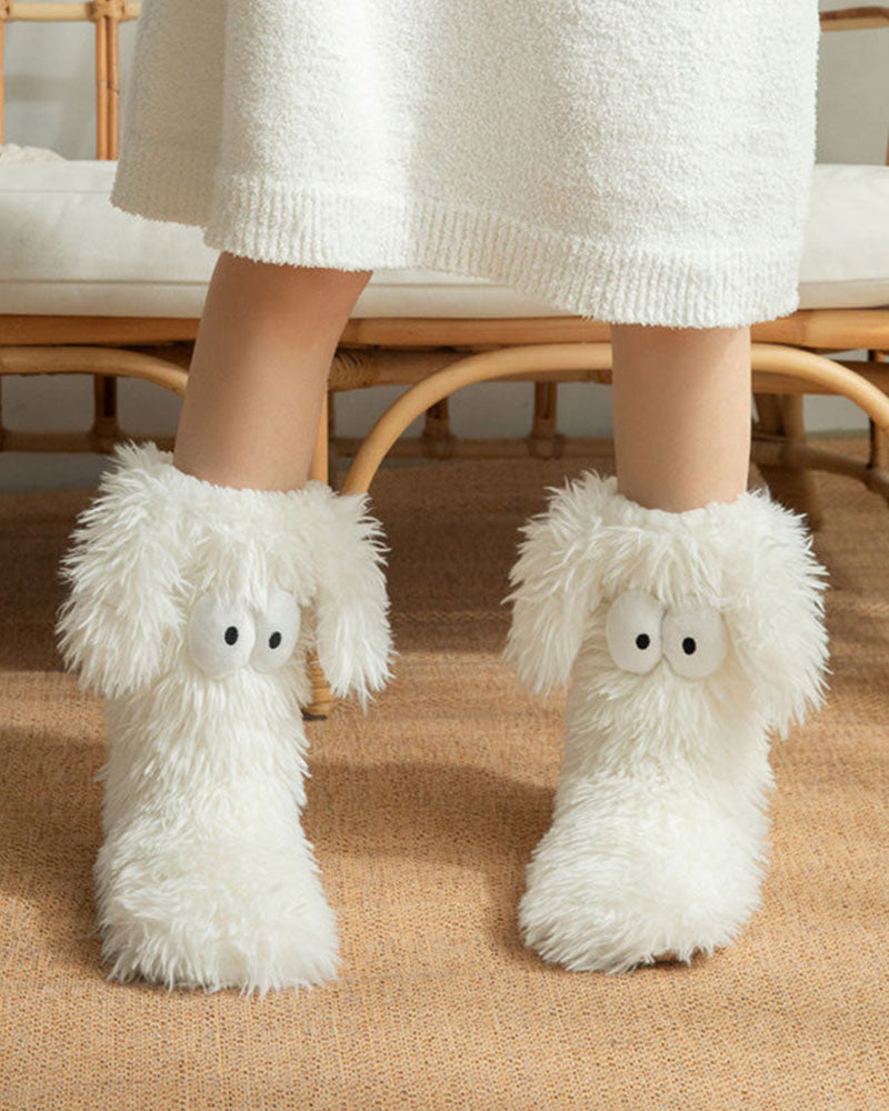 Winter Sherpa Floor Socks