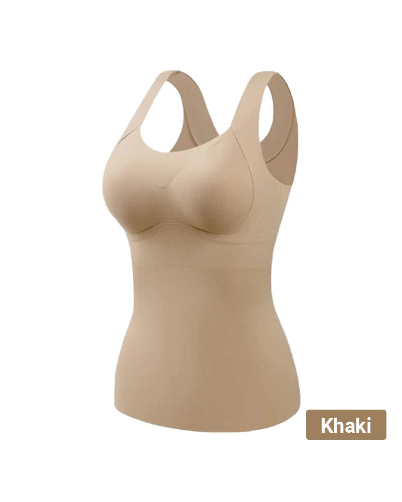 Women's Thermal Tank Tops With Built-in Bra