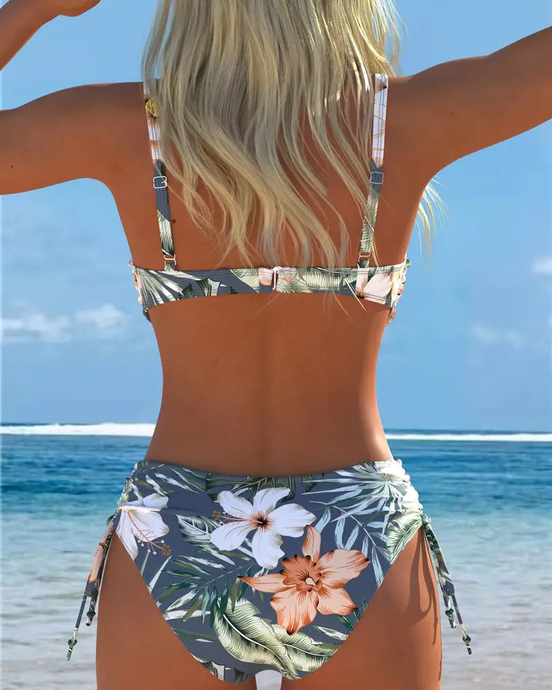 Two-Piece Printed Stylish Bikini