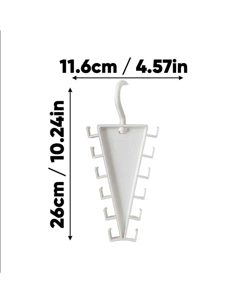 Rotating V-Shaped Accessory Hanger