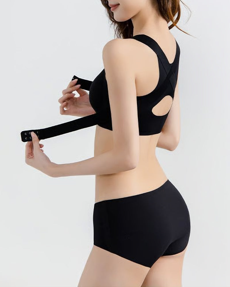 ✨ Seamless breathable shaping corrective support bra
