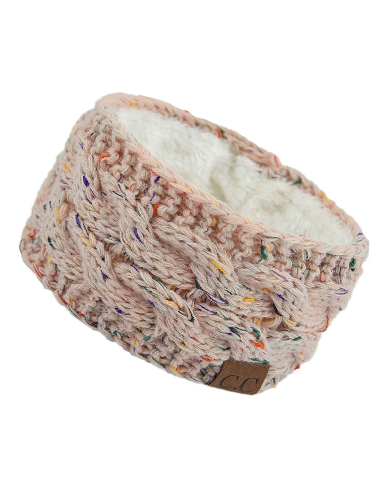Fleece Knit Headband for Autumn and Winter