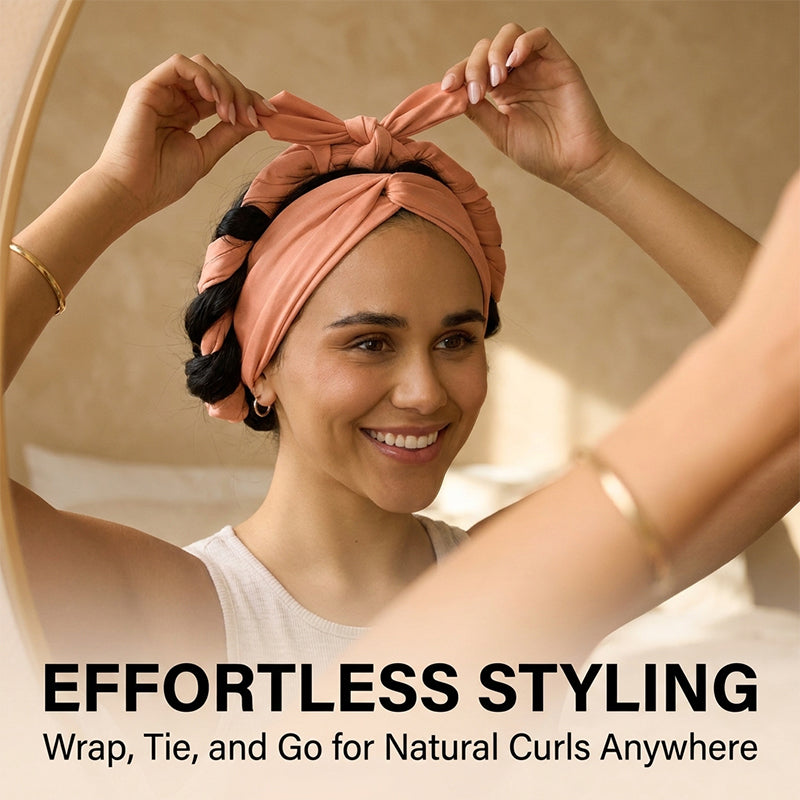 Heatless Curling Yoga Headband