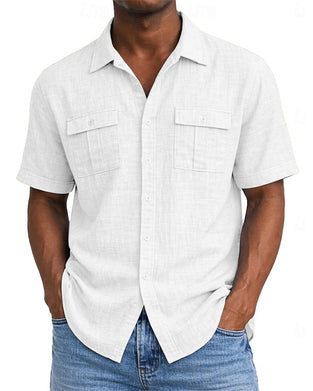 Men's Pocket Short Sleeve Shirt