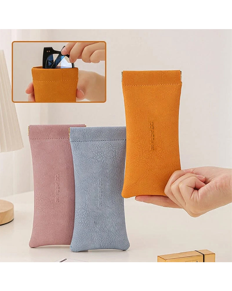 New-Portable Compression Shrapnel Glasses Case