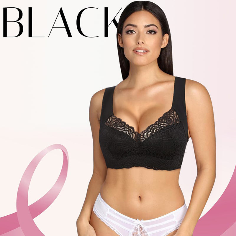 Ultimate Lift Full-Figure Seamless Lace Cut-Out Bra