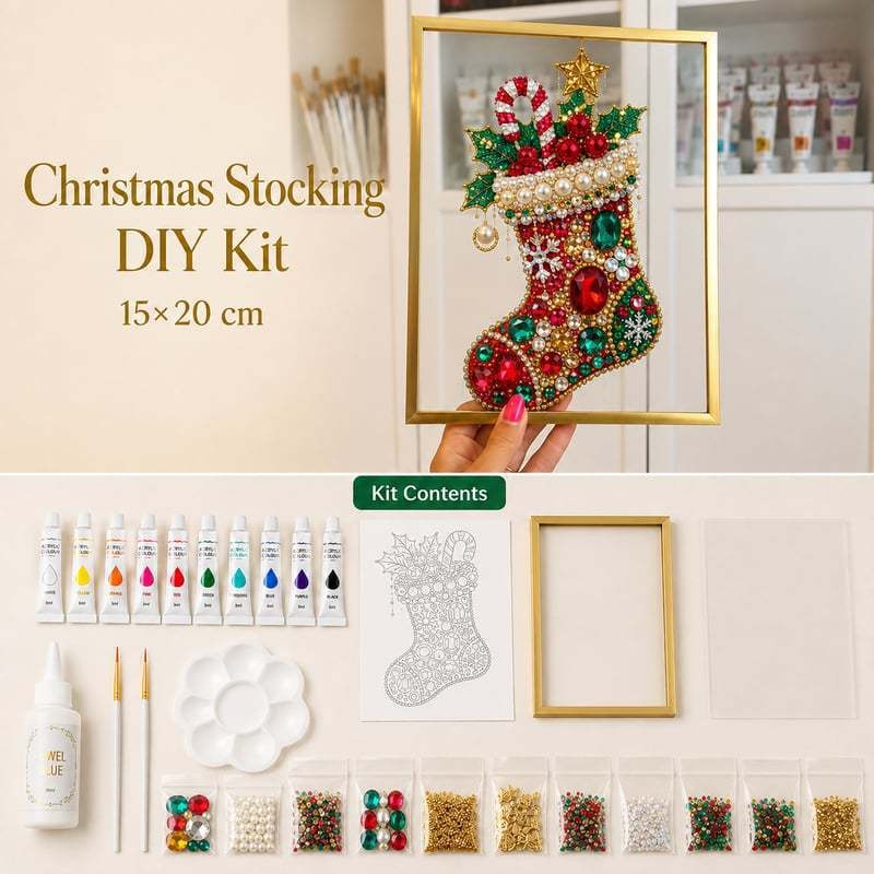 DIY Jewelry Christmas Tree Set