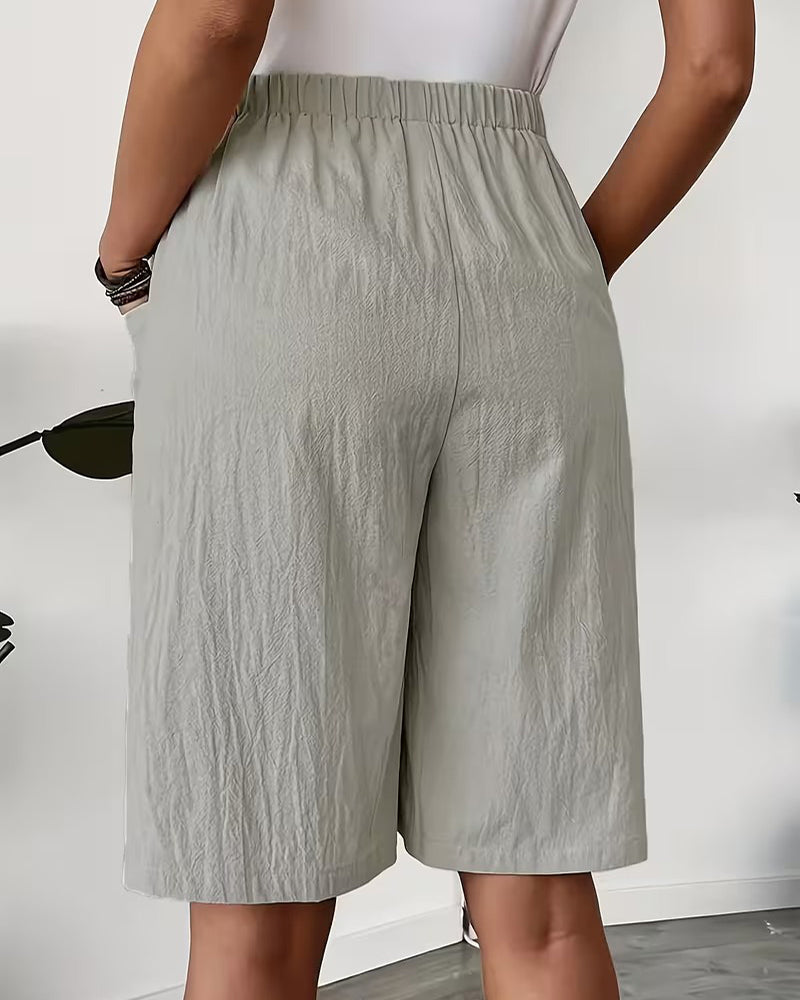 100% Cotton Casual Pocket Design Shorts