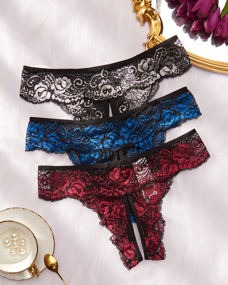 Women's Soft Comfy Breathable Lace Panty For All Seasons