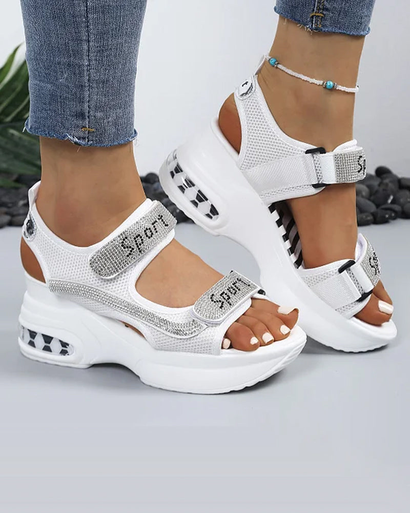 Platform Wedge Height Boost Sandals