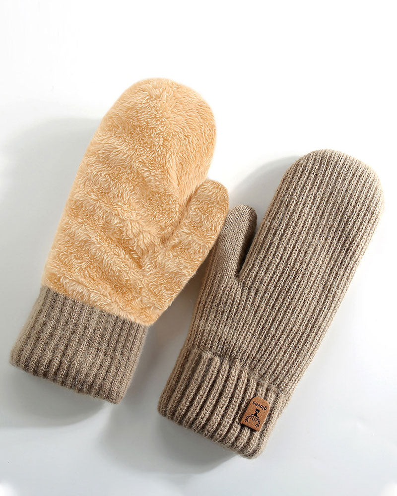 Winter Fleece-Lined Gloves