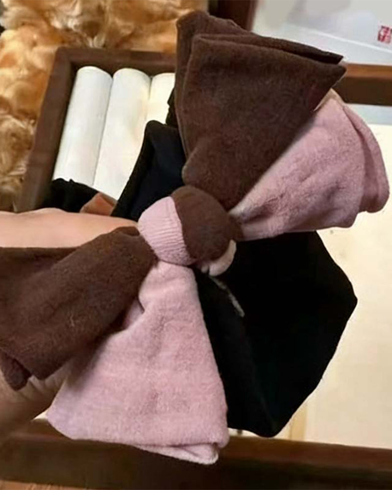 Elegant Elastic Bow Hair Tie