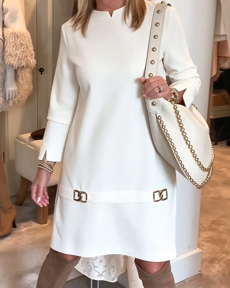 Casual Long Sleeve Dress