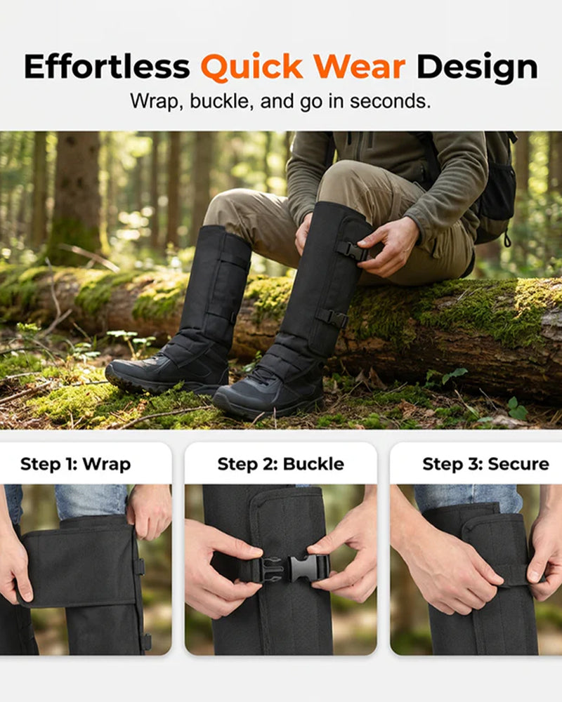 Outdoor Protective  In Camouflage Gaiters