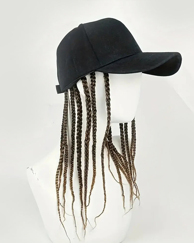 Wig Baseball Cap