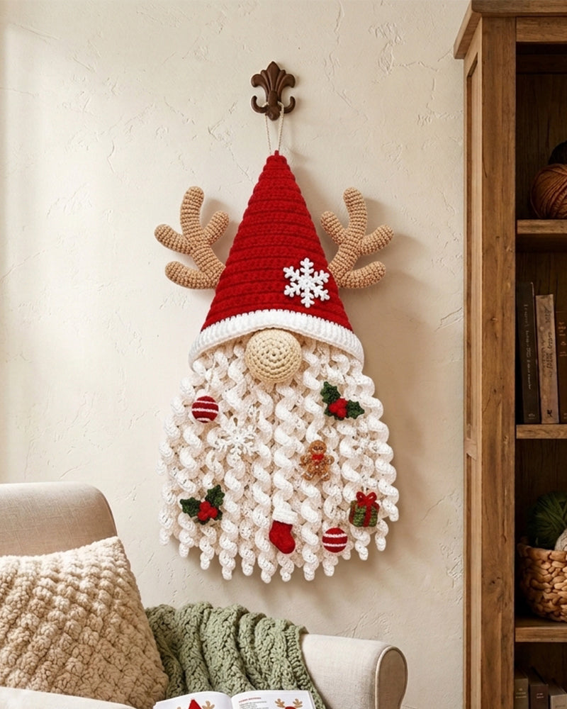 DIY Seasonal 3D Crochet Door Hanger Kit Collection
