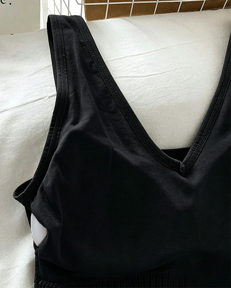 Sexy Back Sports Bra Tank Top