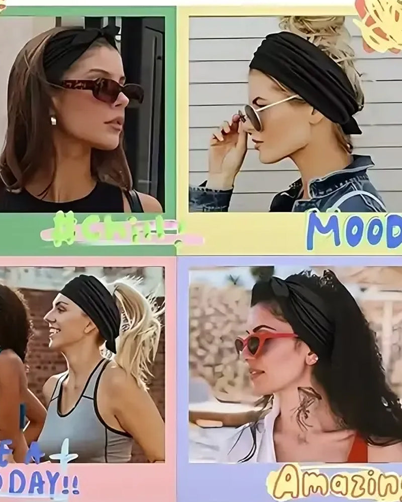 Women's Wide Ear Elastic Hairbands