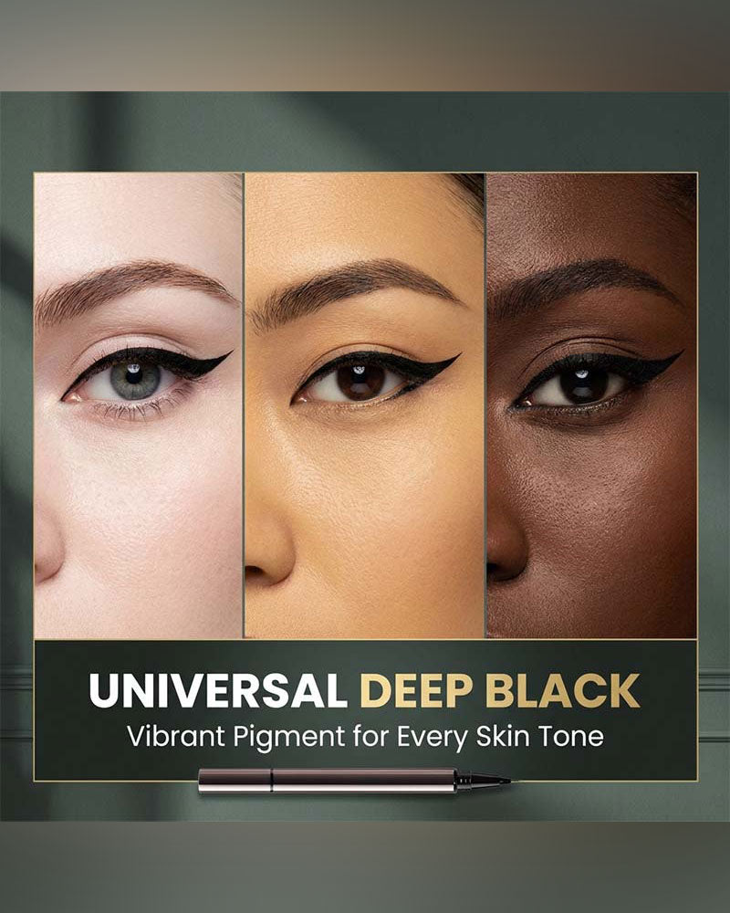 Dual-Tip Long-Lasting Liquid Eyeliner