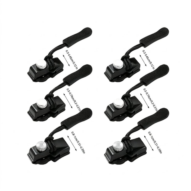 6-Pack Universal Zipper Repair Tool