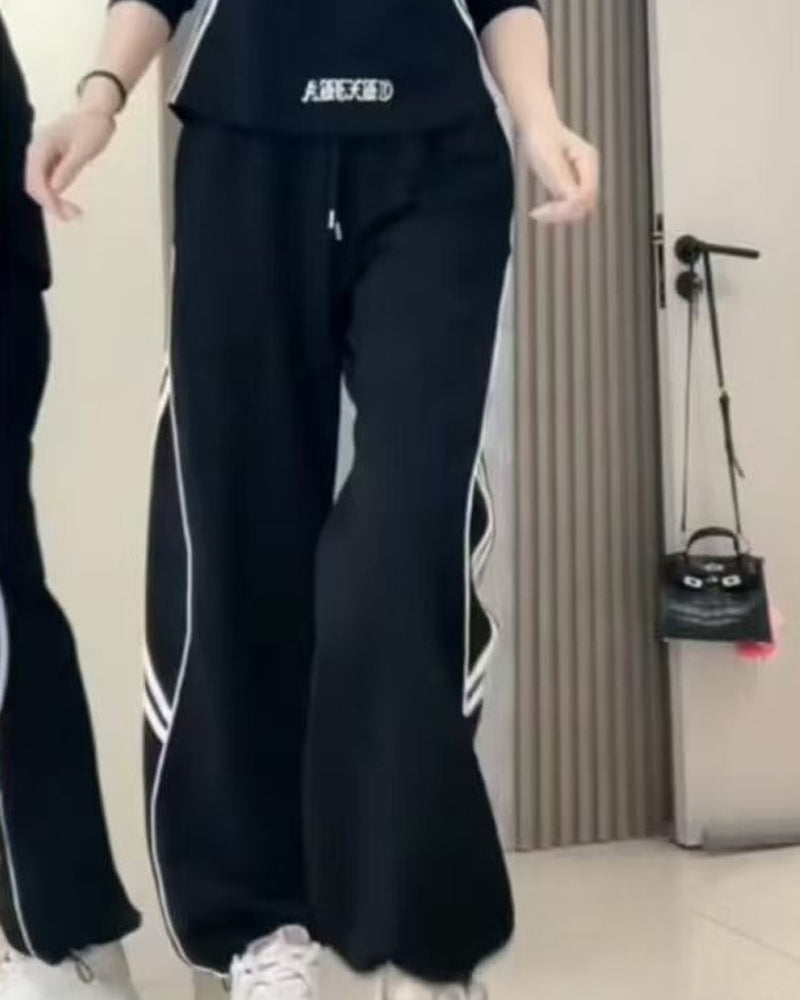 Casual Sports Figure-Flattering Two-Piece Sets