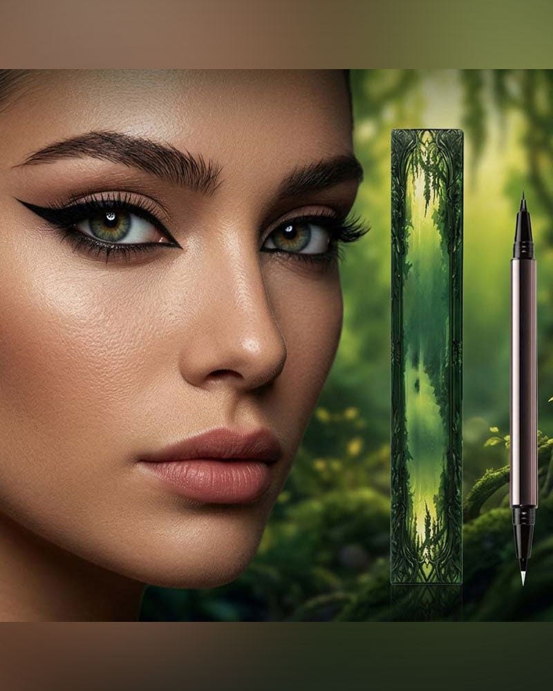 Dual-Tip Long-Lasting Liquid Eyeliner