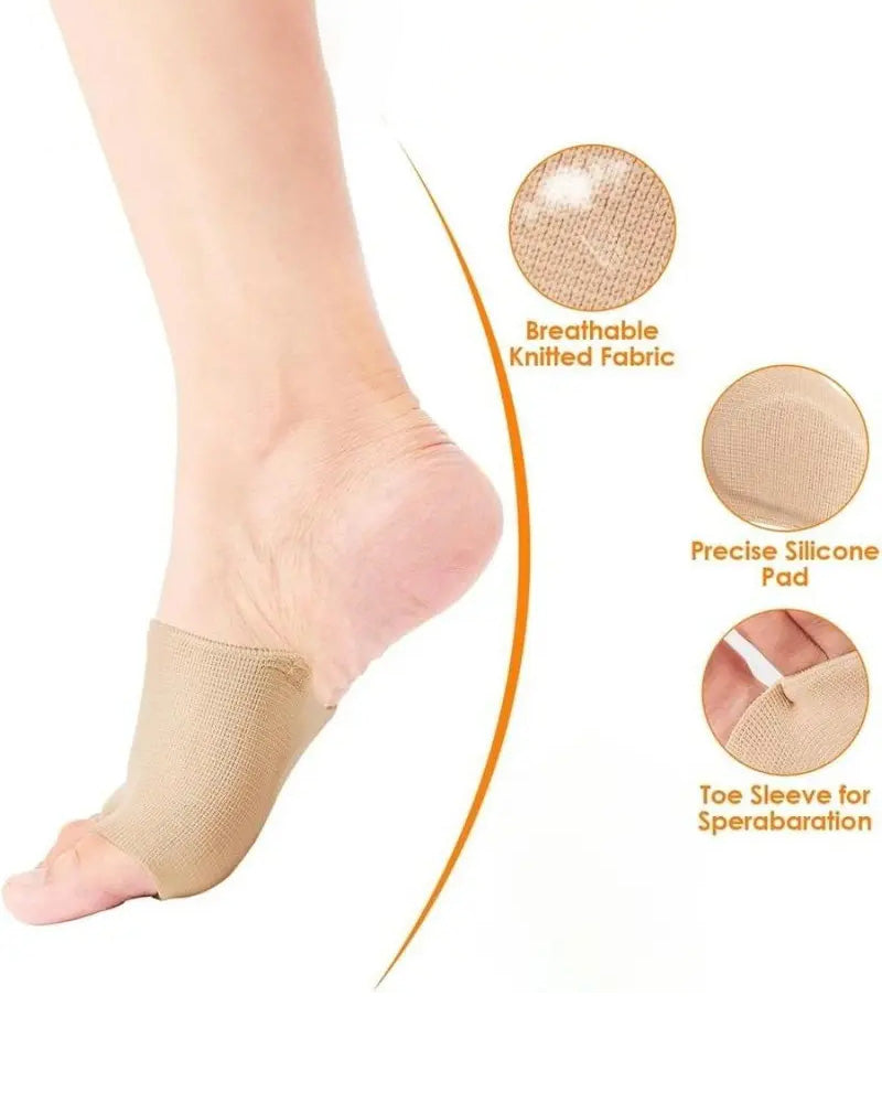 Shock-Absorbing And Anti-Slip Forefoot Cushioning Pads