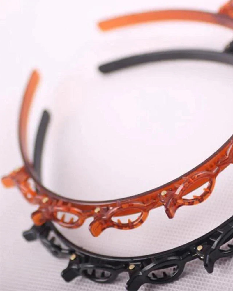 Double Bangs Hairstyle Hairpin