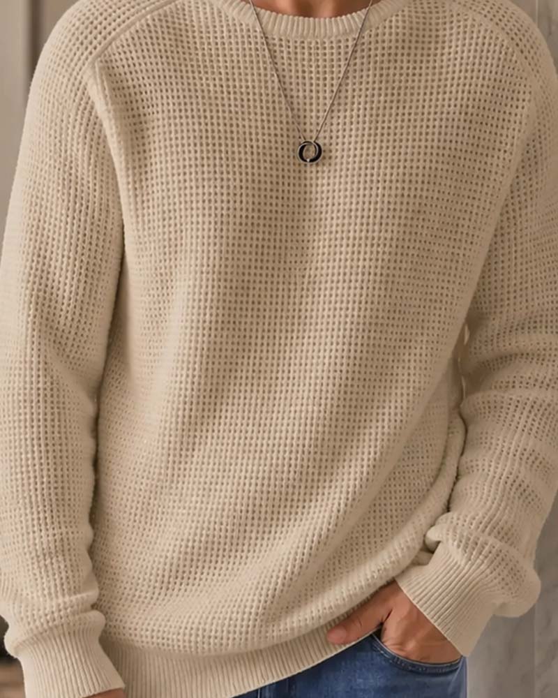 Men's Stylish Casual Knit Pullover