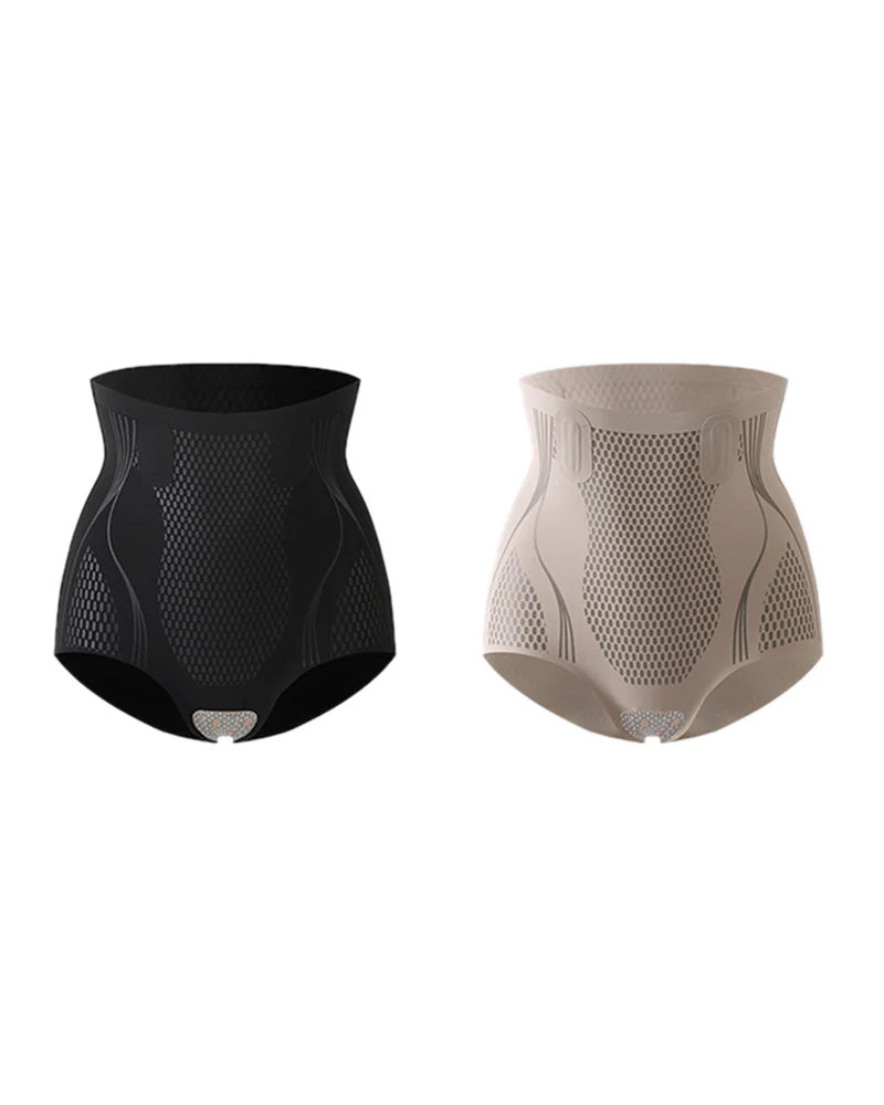 Fat Burning Lce Silk Lonic Fiber Shaping Shorts