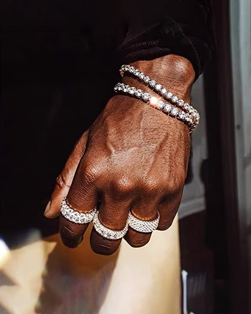 Sparkling Moissanite Bracelet