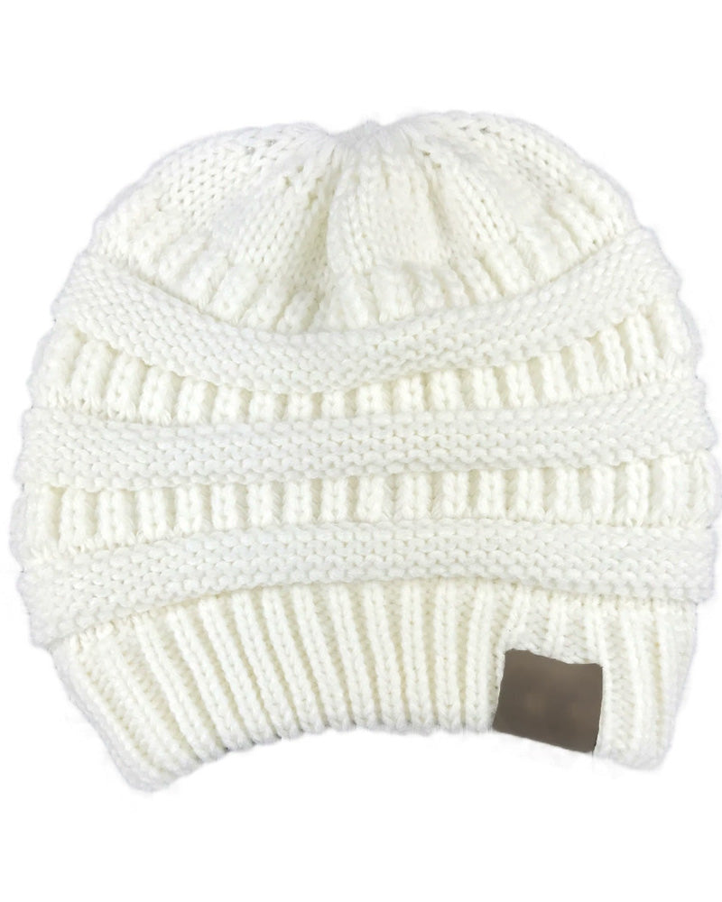 Chic & Cozy Cable Knit Hat for Fall and Winter