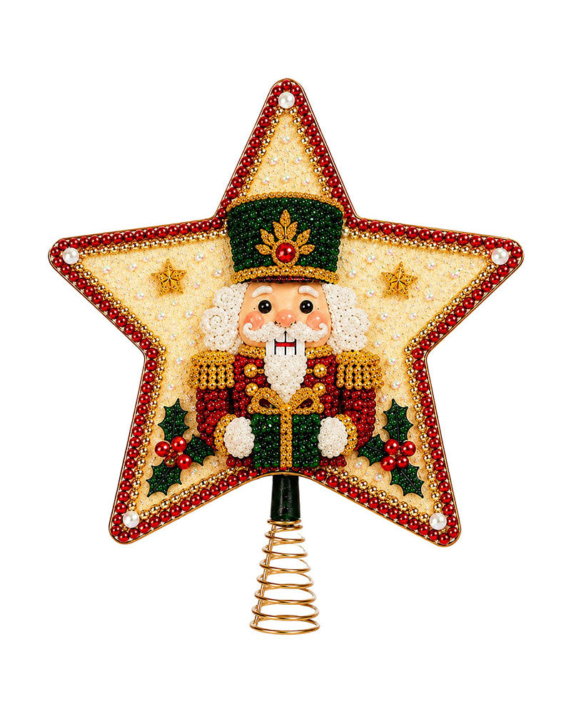 DIY Five-Pointed Star Diamond Painting Christmas Tree Topper