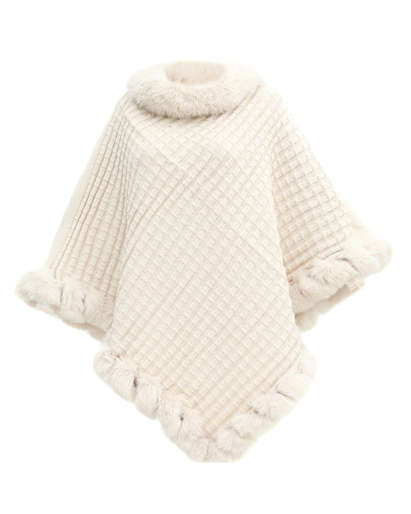 Ultra Warm Knitted Woman Scarf