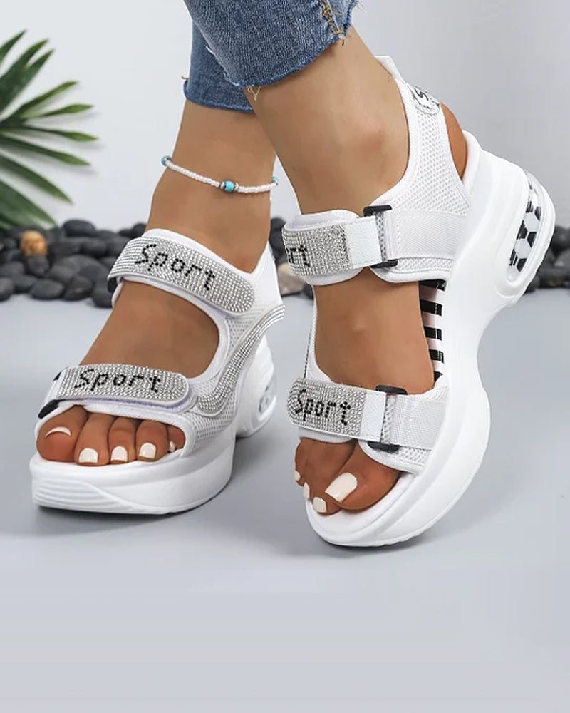 Platform Wedge Height Boost Sandals