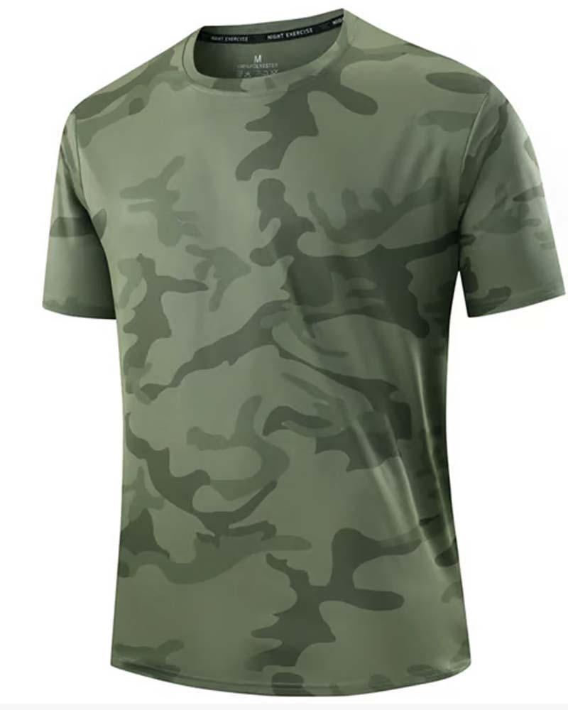 Camo Short Sleeve Men's T-Shirt