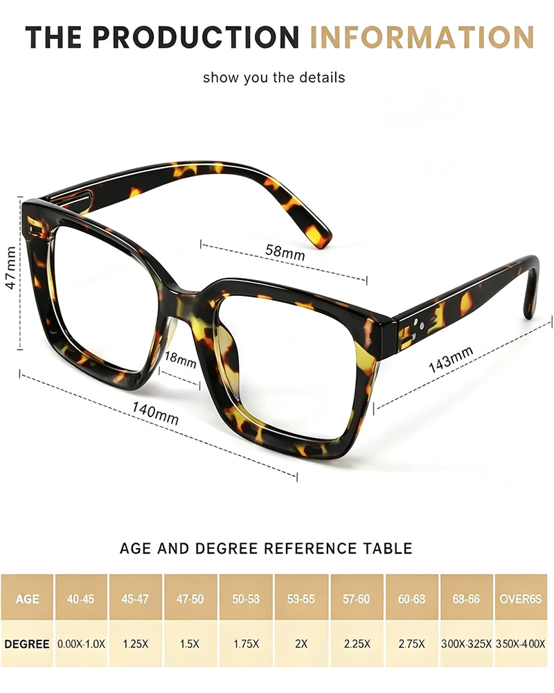 Fashion Eye-Protection Reading Glasses