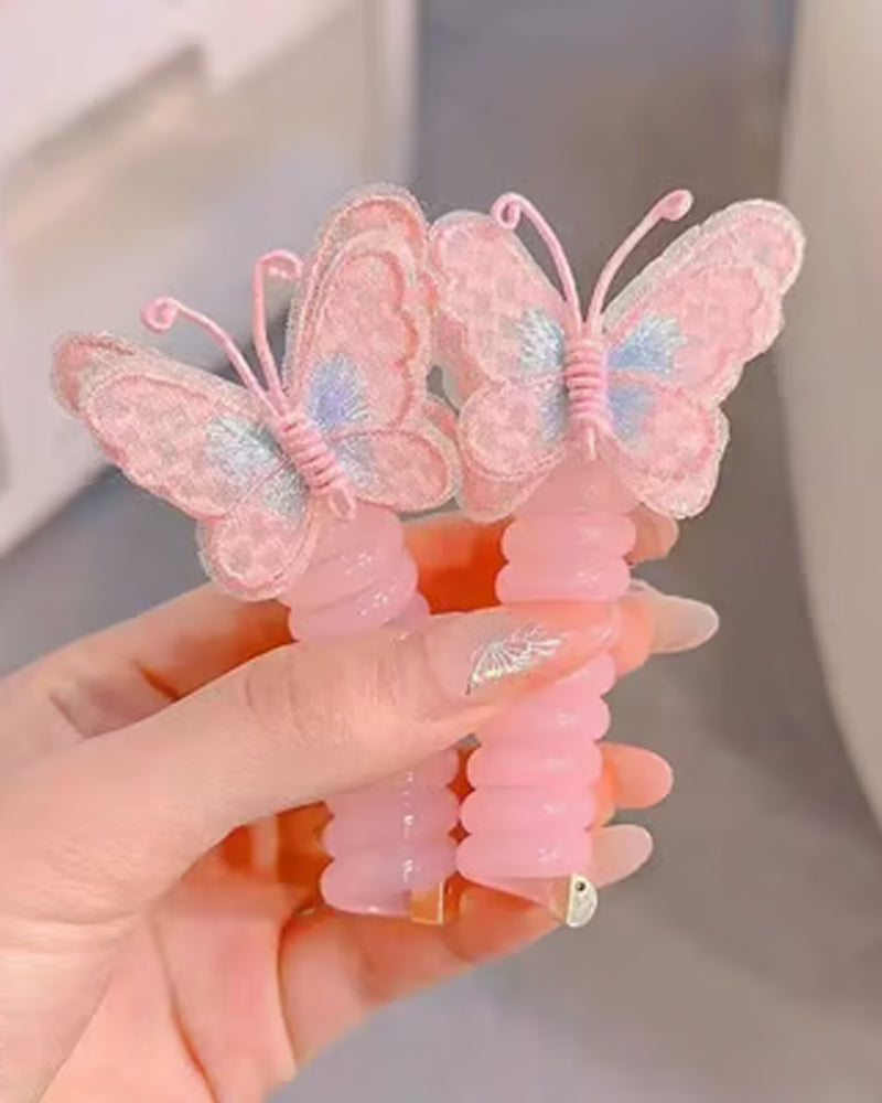 Butterfly Telephone Wire Hair Bands