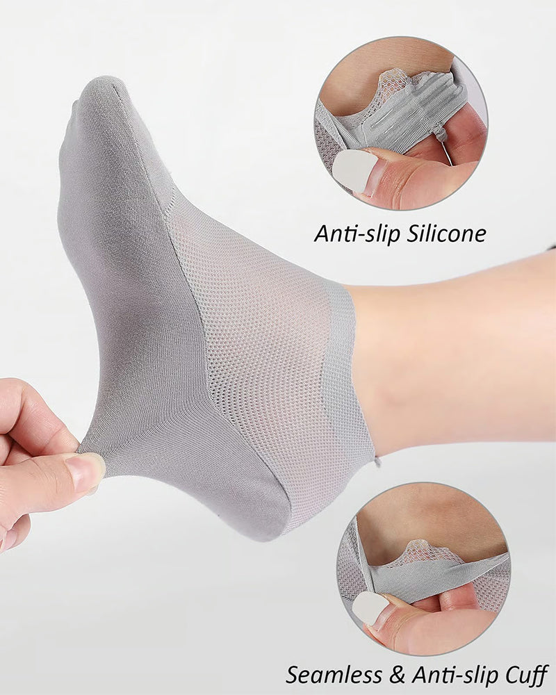 Men's Ice Silk Boat Socks