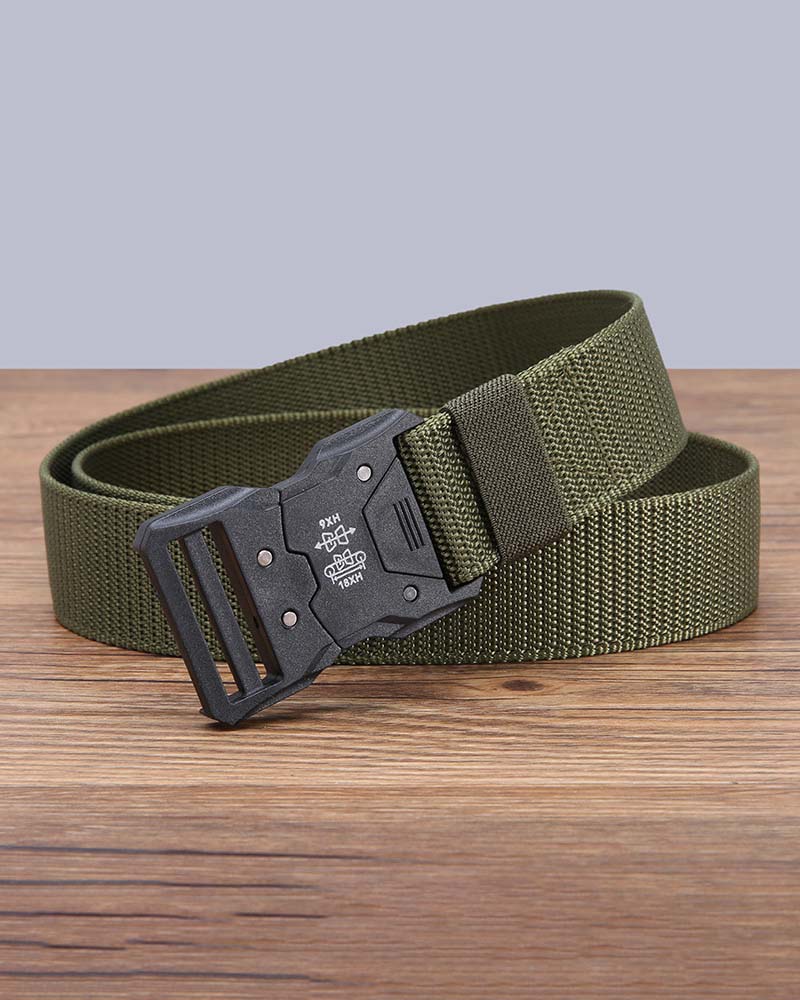 Tactical Buckle Nylon Belt