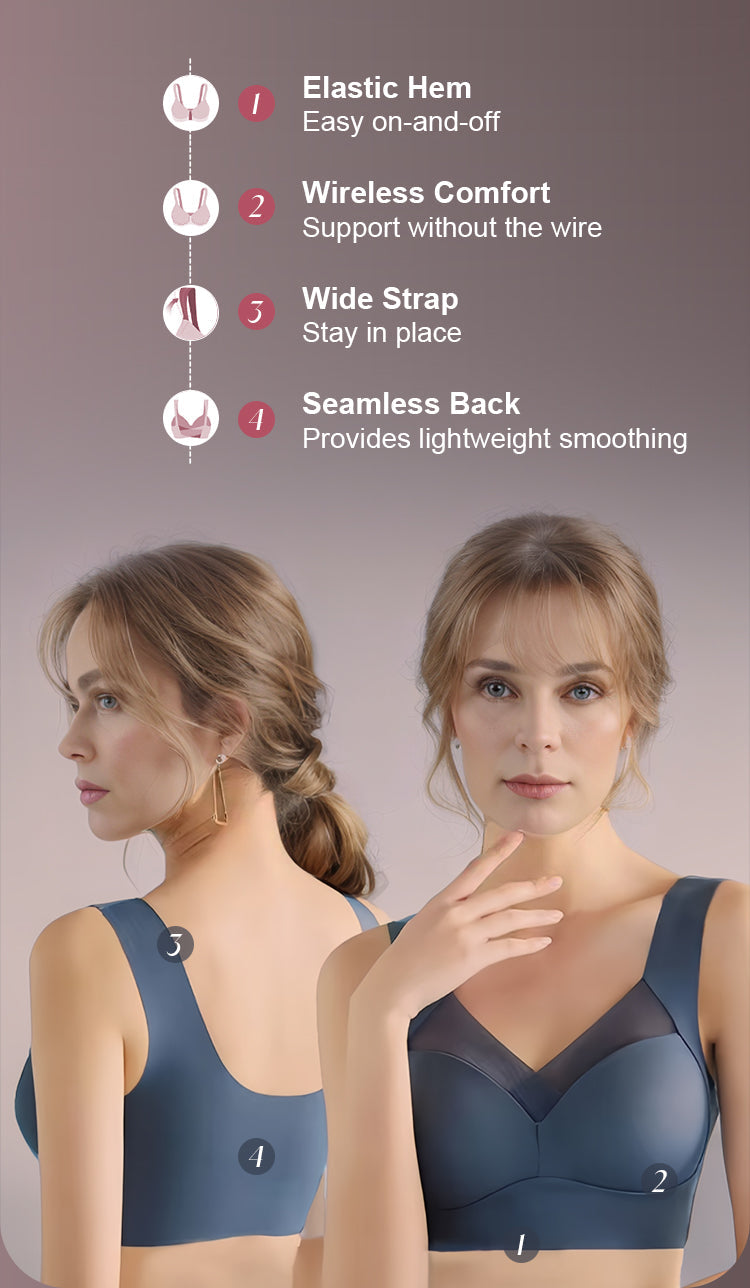 Sexy Push-Up Wire-Free Bra