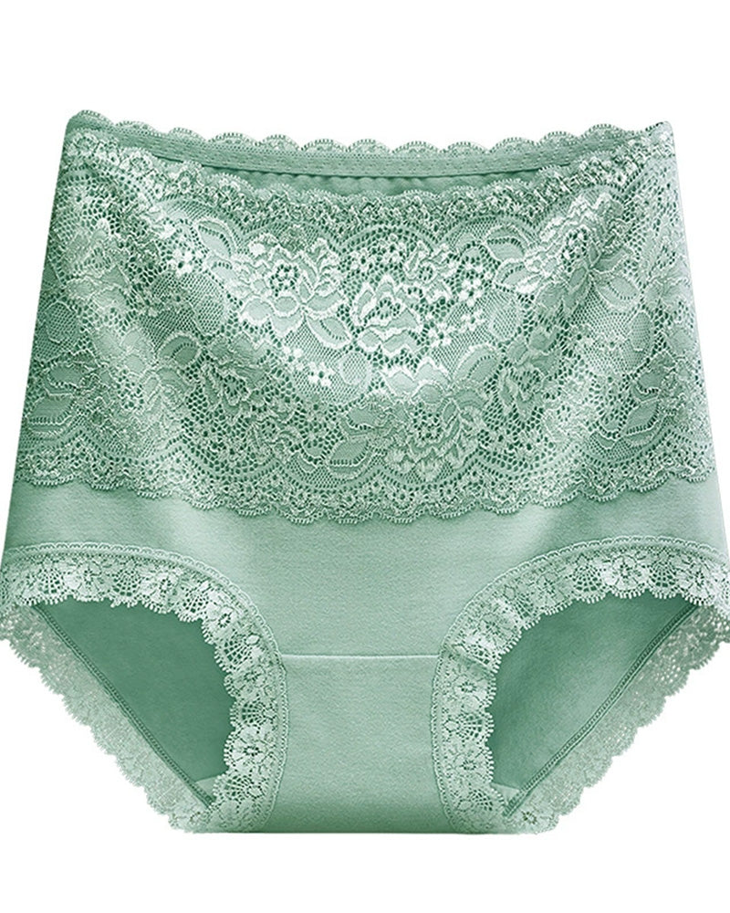 Lace Tummy Control High-Waist Panties