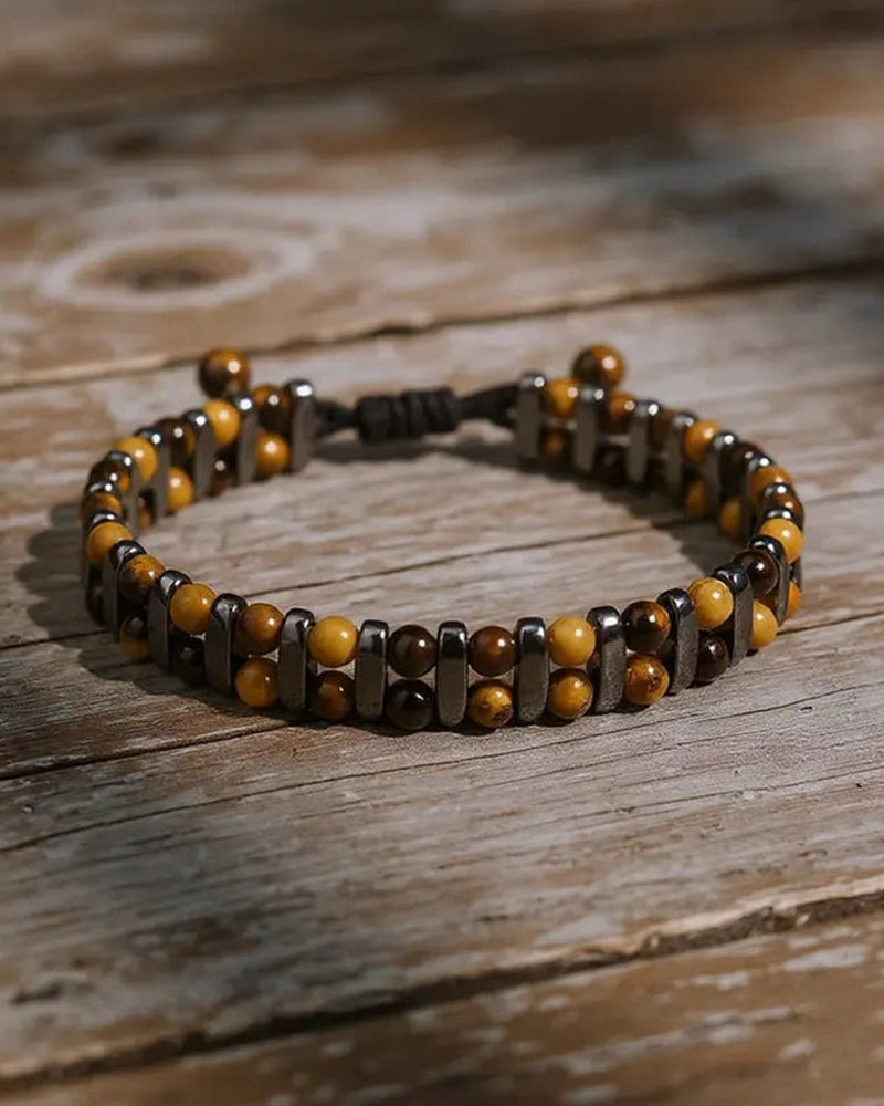 Natural Tiger's Eye Stone Bracelet