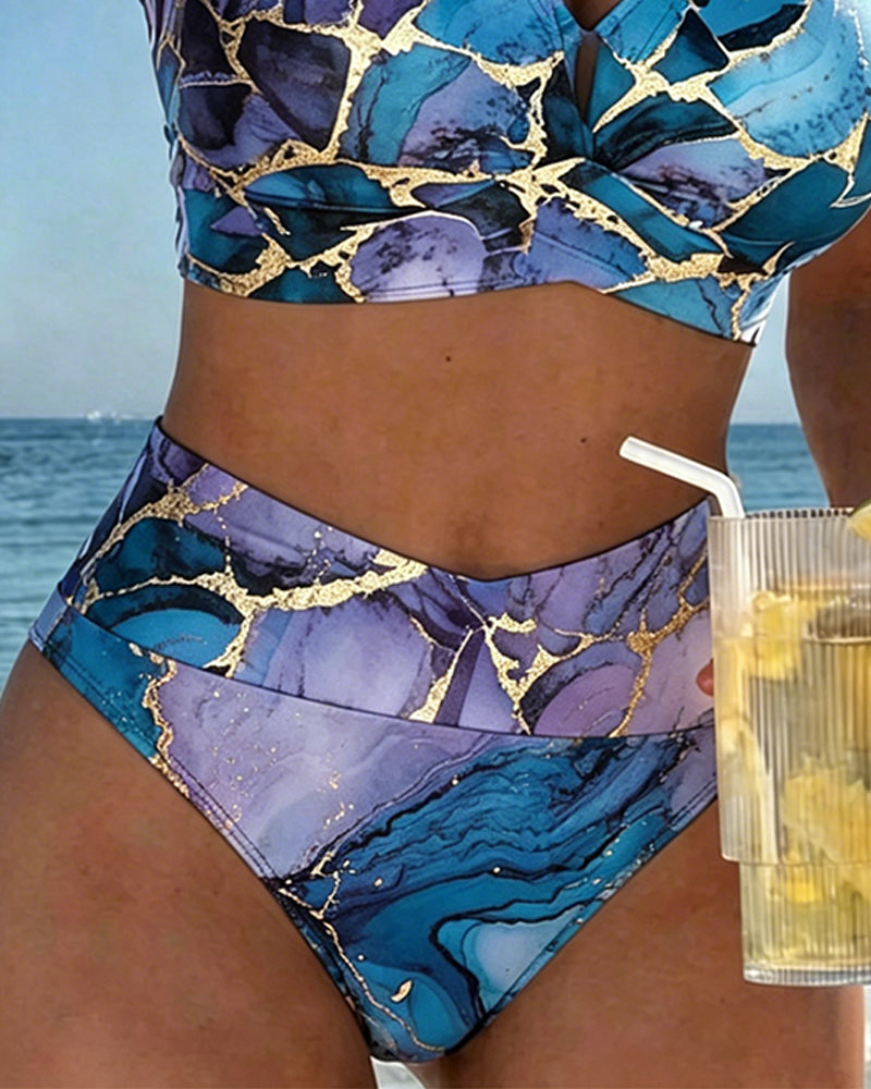 Double Strap Ombre Bikini