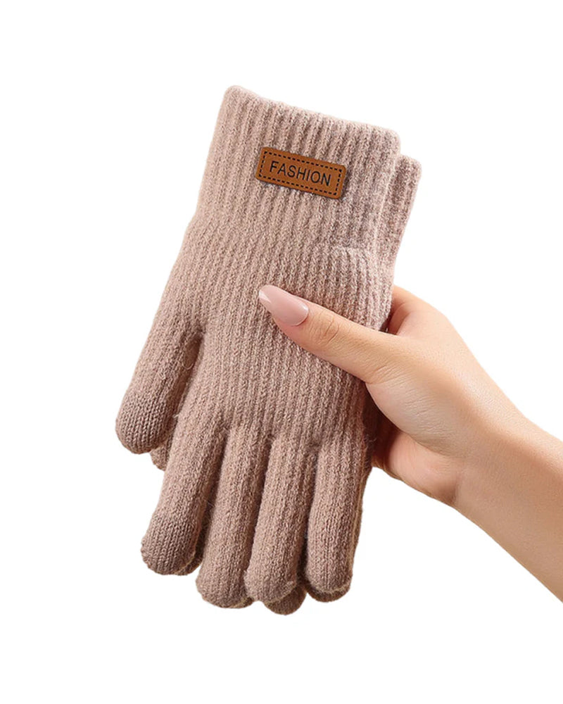 Warm Thermal Knit Touchscreen Gloves