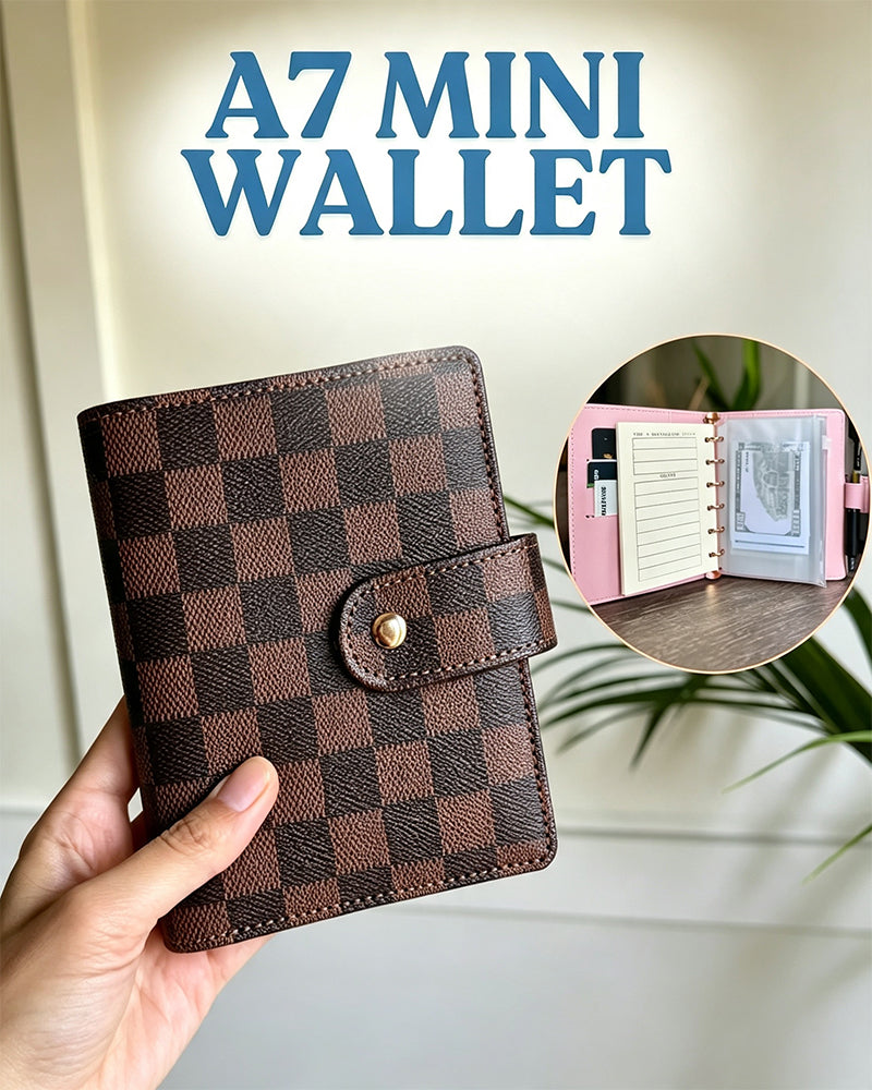 Checkerboard Planner Refillable Notebook