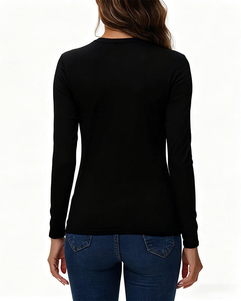Long Sleeve Fleece Lined Shirts