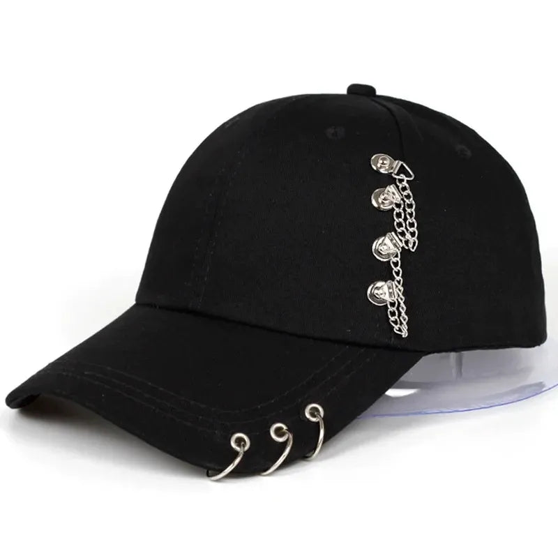 Iron Hoop Personalized Korean Style Baseball Cap