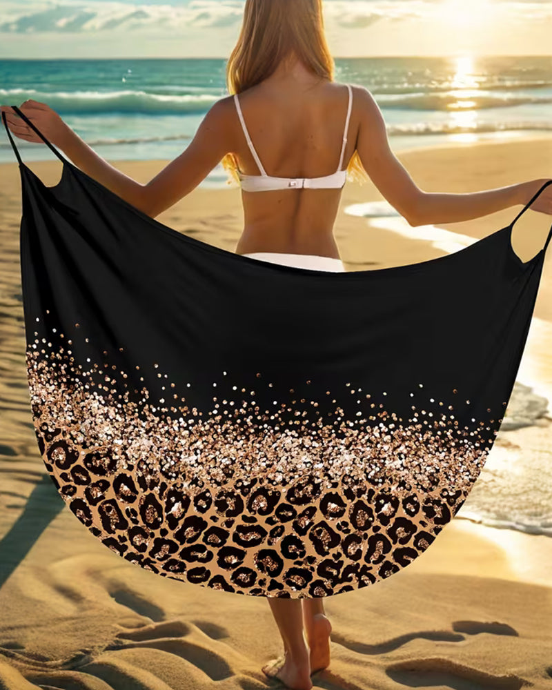 Spaghetti Strap Sexy Beach Dress