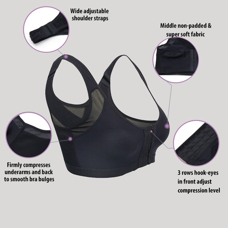 🔥Sutien din bumbac cu ridicare respirabilă